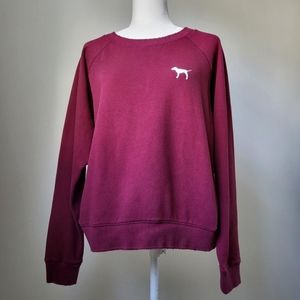 PINK Vs Dark Red Sweatshirt